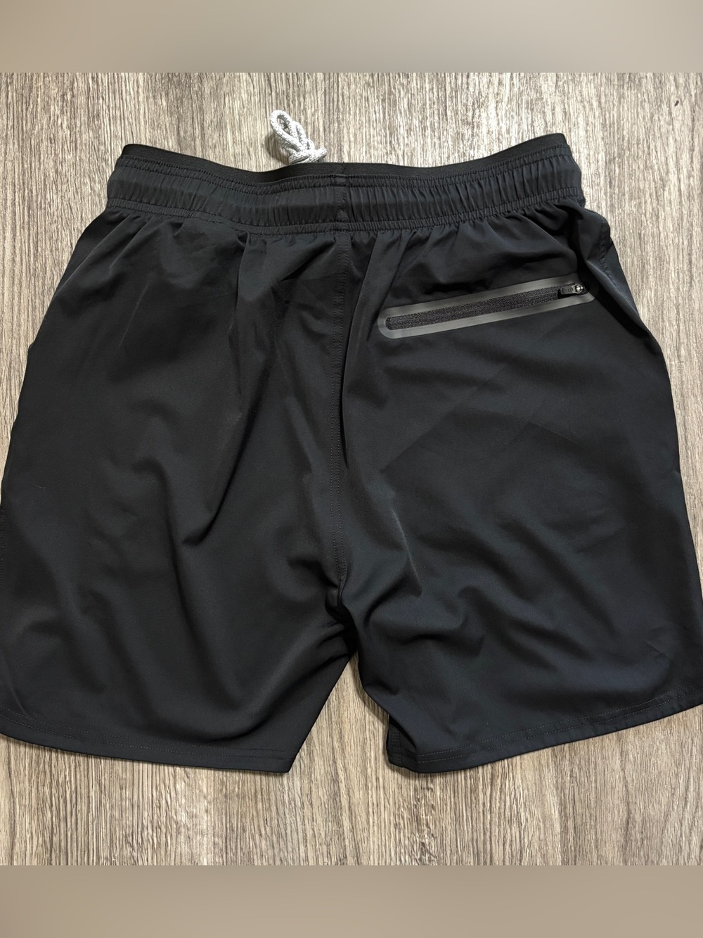 BYLT Premium Basics Men’s Black Athletic Shorts Size L Stretch Lightweight - Picture 3 of 9